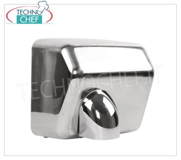 Asciugamani Elettrico con beccuccio, Getto aria: 60 secondi, Tem.60°/70°C