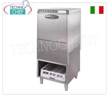 Lavastoviglie-Lavaoggetti Elettromeccanica, cesto quadro mm 500x500, altezza utile mm 370