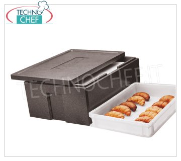 CONTENITORE ISOTERMICO in POLIPROPILENE per PASTICCERIA, dim.mm.685x485