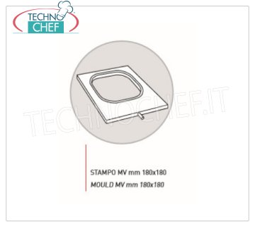 Euromatic - Stampo ad una Impronta, mm 180X180