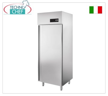 TECHNOCHEF- Armadio Frigo 1 Porta, lt 700, Ventilato, Temp.-2°/+8°C,  dim. mm 720x790x2020h