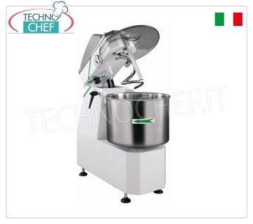 Fimar - IMPASTATRICE a SPIRALE da Kg 25 (vasca da lt.32) - Con Testa Sollevabile e Vasca Fissa