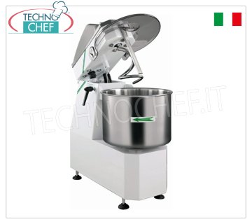 Fimar - IMPASTATRICE a SPIRALE da Kg 50 (vasca da lt.62) - Con Testa Sollevabile e Vasca Fissa