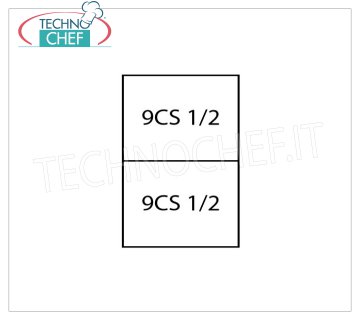 TECHNOCHEF - Set 2 Cestelli 1/2 per cuocipasta, Mod.9CP2