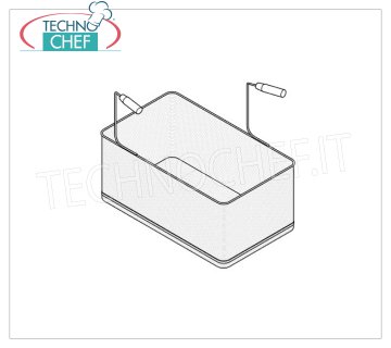 TECHNOCHEF - Cestello 1/1 per cuocipasta, Mod.9CS1/1 Cestello 1/1 dim.mm.290x490x200h, per Cuocipasta Linea 900