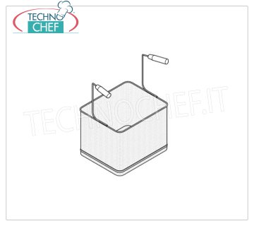 TECHNOCHEF - Cestello 2/3 per cuocipasta, Mod.9CS2/3 Cestello 2/3 dim.mm.290x290x200h, per Cuocipasta Linea 900