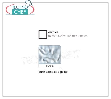 Cornice Dune Verniciato Argento DV02