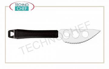 Serie 48280 con el mango de polipropileno Cuchillo para acero inoxidable de pizza 18/10, mango de polipropileno, de 23,5 cm de largo