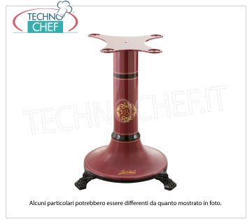 BERKEL - Piedistallo Rosso per Affettatrice a  Volano B3/TRIBUTE/B114 Piedistallo di supporto in ghisa verniciato rosso per Affettatrice a Volano Mod. B3/TRIBUTE/B114, Peso 45 Kg, dim.mm.580x580x780h